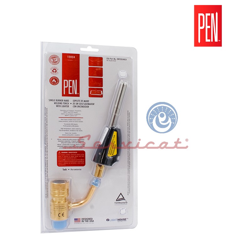 ANTORCHA DE SOLDADURA SIMPLE CON ENCENDEDOR SIN MANGUERA PEN REFRIGERADORA TODAS LAS MARCAS