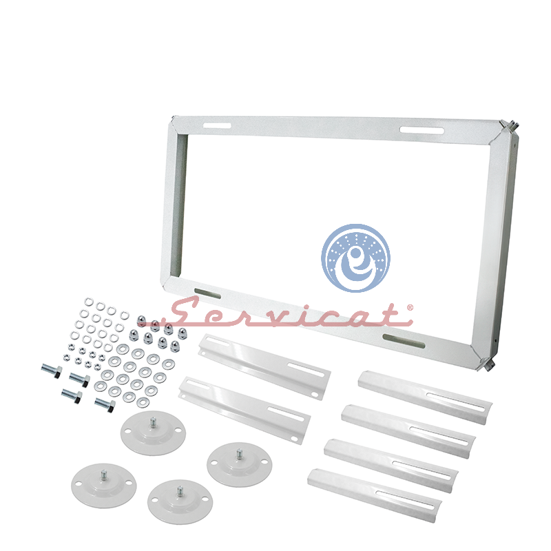 SOPORTE AJUSTABLE 85CM X 38CM X 0.2CM AIRE ACONDICIONADO TODAS LAS MARCAS