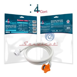 MANGUERA DE INGRESO DE AGUA 1.5M 4COM LAVADORA LG - SAMSUNG