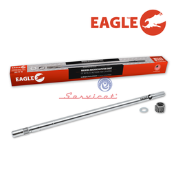 EJE METÁLICO DE AGITADOR 19 ESTRÍAS - LONG: 54CM EAGLE LAVADORA WHIRLPOOL