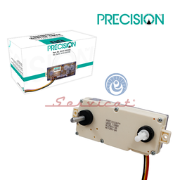 TIMER RECTANGULAR 3 CABLES-2 SUJECIONES RECTAS PRECISION LAVADORA ELECTROLUX-MABE-SAMSUNG-WHIRLPOOL