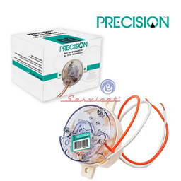 TIMER REDONDO 2 CABLES - 2 SUJECIONES RECTAS PRECISION LAVADORA HACEB - MABE - LG