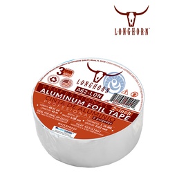 CINTA DE ALUMINIO 45M X 5.08CM X 0.03MM LONGHORN AIRE ACONDICIONADO TODAS LAS MARCAS